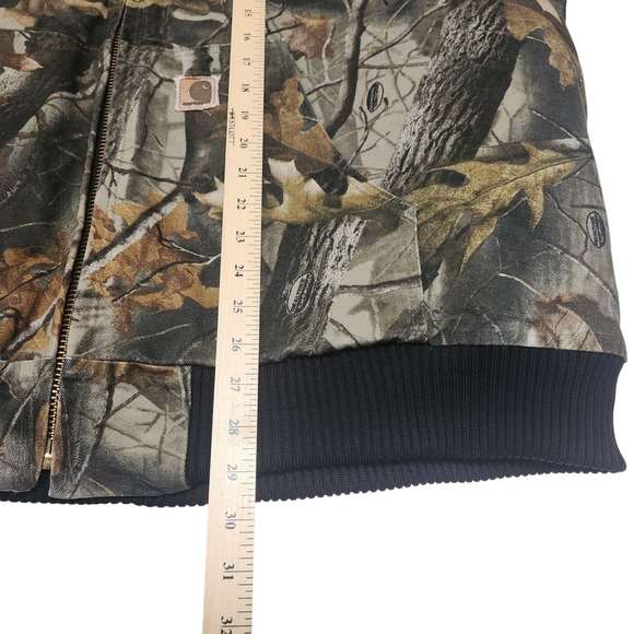 Vintage Y2K Carhartt Jacket 2XL J143 CMO Realtree Hardwoods Camo Active Outdoor - Picture 5 of 16